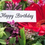 Birthday Flower Card Messages