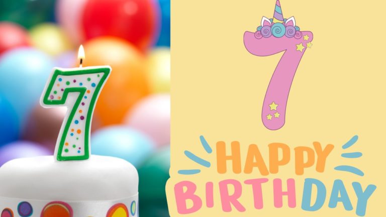 happy 7th birthday messages