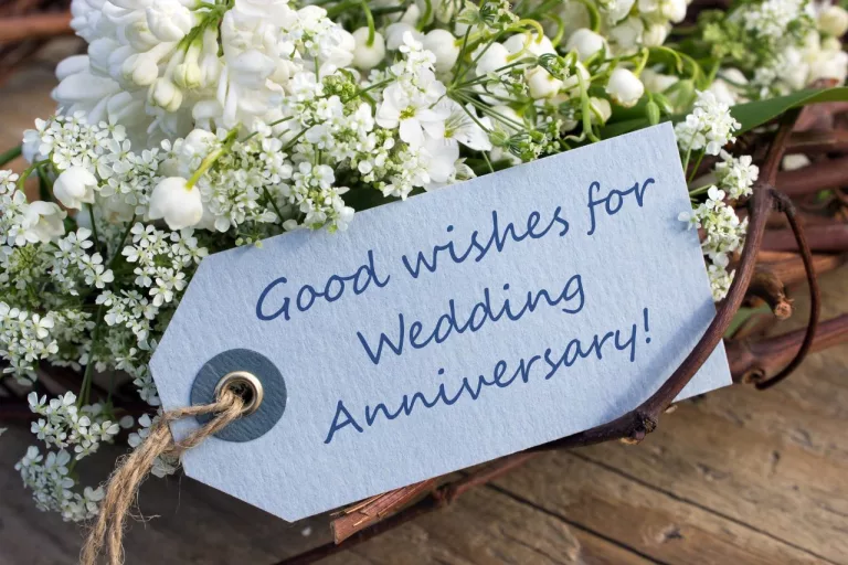wedding anniversary messages for friend